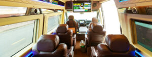 Nội thất xe Nhật An Limousine